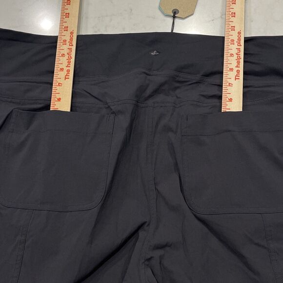 Prana NEW Summit Pant Plus Womens 3X Black Stretch Pockets Hiking Travel Outoor - Picture 9 of 16